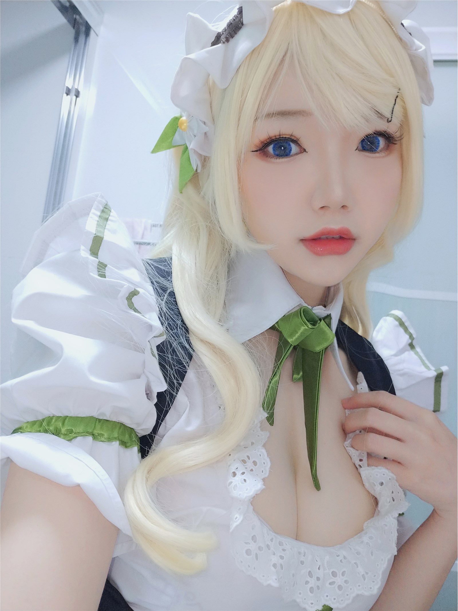 Anime blogger Xue Qing Astra - Maid(34)